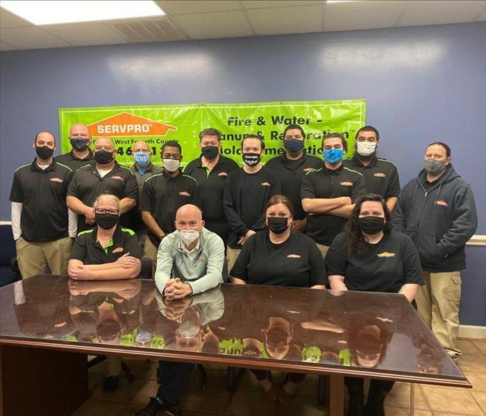 Staff and crew of SERVPRO of West Forsyth County 