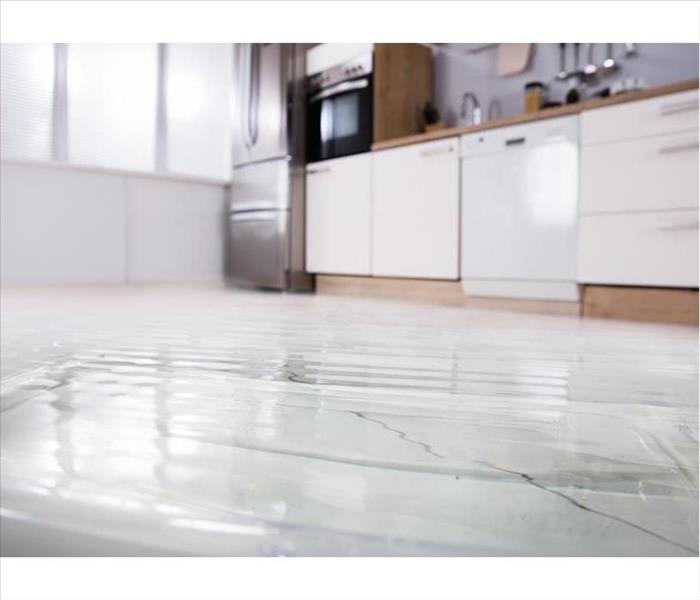 Flooded Kitchen Floor